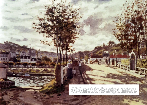 Monet_The_Seine_At_Bougival