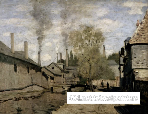 Monet_The_Stream_Of_Robec_Rouen