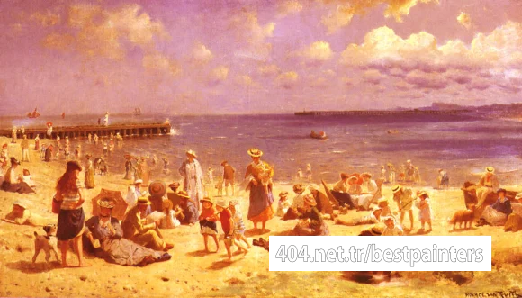 Truith_Horace_van_Scene_De_Plage