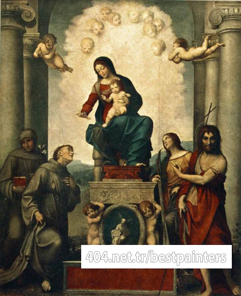 CORREGGIO_Madonna_With_St_Francis