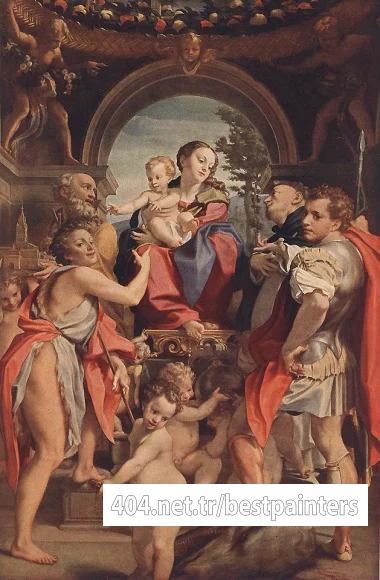 CORREGGIO_Madonna_With_St_George
