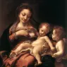 CORREGGIO_Virgin_And_Child_With_An_Angel