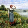 Knight_Daniel_Ridgway_A_Field_of_Flowers