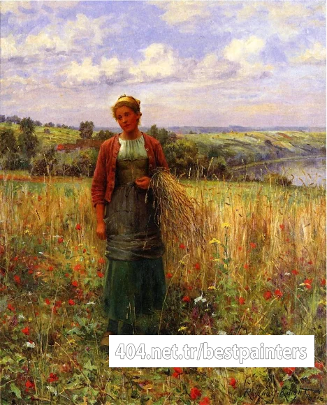 Knight_Daniel_Ridgway_Gathering_Wheat