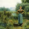 Knight_Daniel_Ridgway_Girl_in_a_Landscape