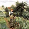 Knight_Daniel_Ridgway_In_the_Garden