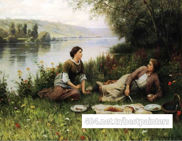 Knight_Daniel_Ridgway_Normandy_Garden_aka_Le_Gouter