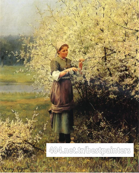 Knight_Daniel_Ridgway_Spring_Blossoms