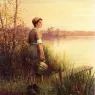 Knight_Daniel_Ridgway_The_Golden_Sunset