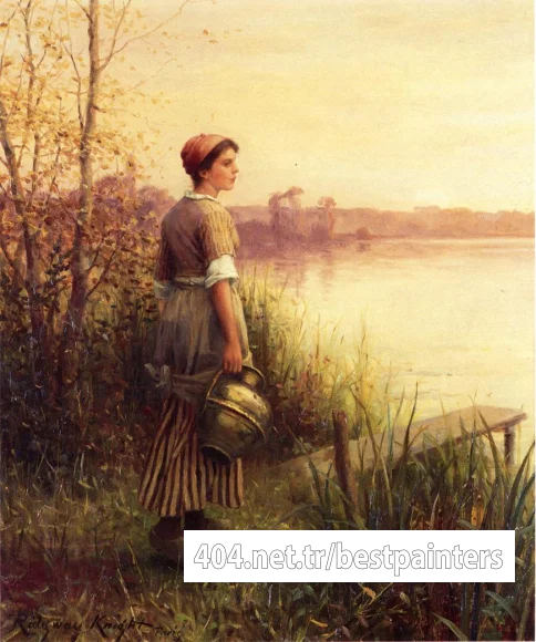 Knight_Daniel_Ridgway_The_Golden_Sunset