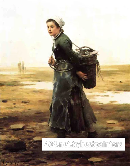 Knight_Daniel_Ridgway_The_Oyster_Gatherer
