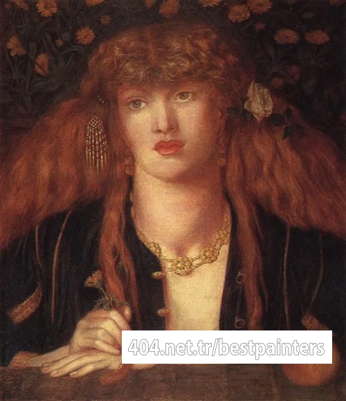 Rossetti_Dante_Gabriel_La_Bionda_del_Balcone