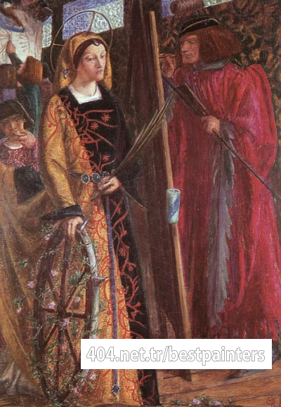 Rossetti_Dante_Gabriel_Saint_Catherine