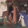 Rossetti_Dante_Gabriel_The_Passover_in_the_Holy_Family_Gathering_Bitter_Herbs