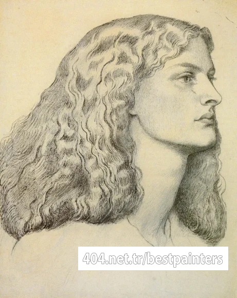 Rossetti_Dante_Portrait_Of_Annie_Miller