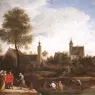 TENIERS_David_the_Younger_A_View_Of_Het_Sterckshof_Near_Antwerp