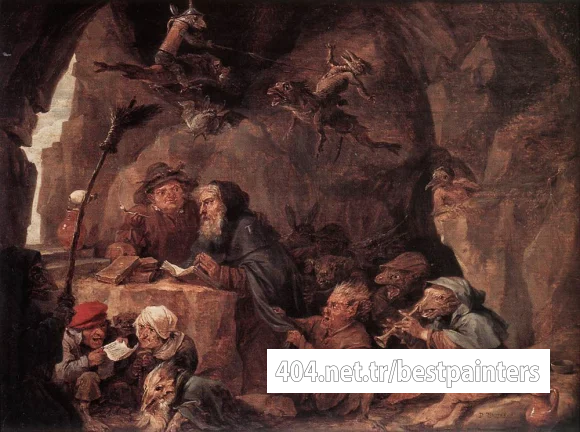 TENIERS_David_the_Younger_Temptation_Of_St_Anthony