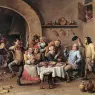TENIERS_David_the_Younger_Twelfth_Night_The_King_Drinks