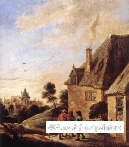 TENIERS_David_the_Younger_Village_Scene_2