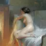 A_Nude_Reclining_By_The_Fire