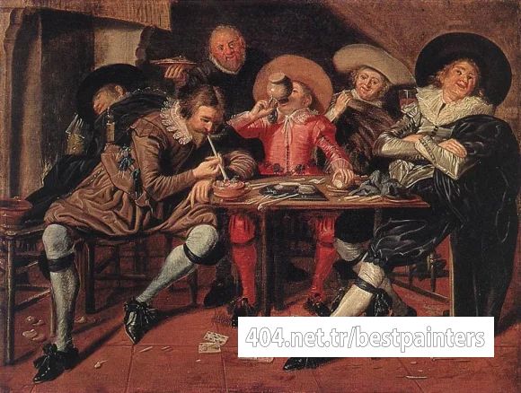 HALS_Dirck_Merry_Party_In_A_Tavern