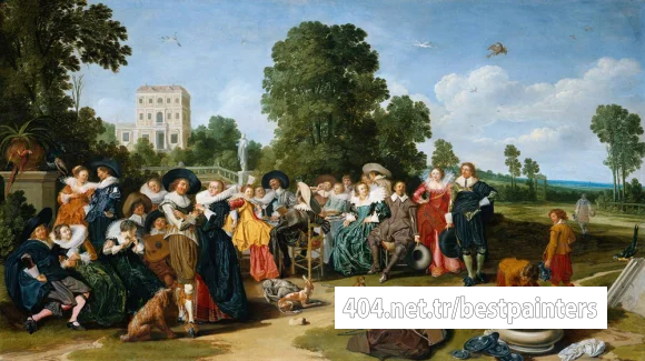 Hals_Dirck_The_Fete_Champetre