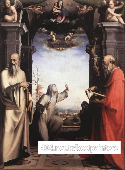 BECCAFUMI_Domenico_Stigmatization_Of_St_Catherine_Of_Siena