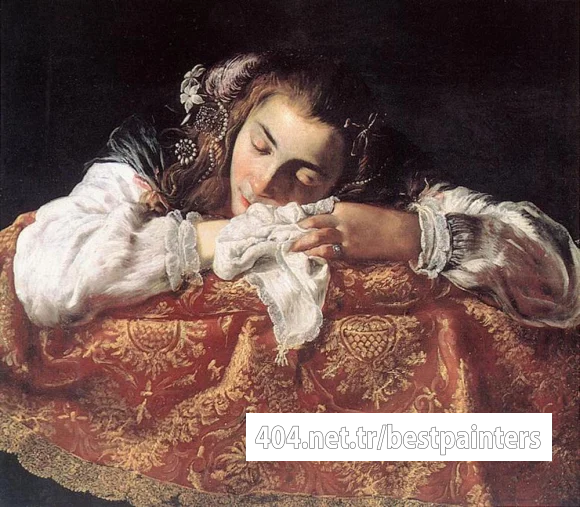 FETI_Domenico_Sleeping_Girl