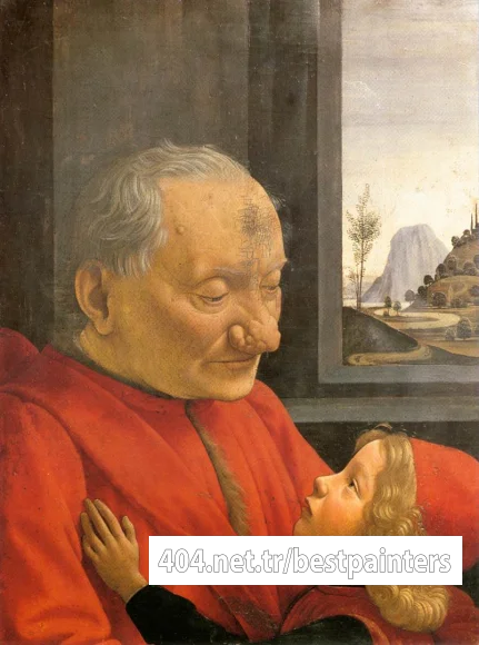 GHIRLANDAIO_Domenico_An_Old_Man_And_His_Grandson