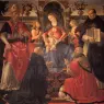 GHIRLANDAIO_Domenico_Madonna_And_Child_Enthroned_Between_Angels_And_Saints