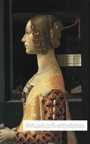 GHIRLANDAIO_Domenico_Portrait_Of_Giovanna_Tornabuoni