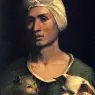 Dossi_Dosso_Portrait_Of_A_Young_Man_With_A_Dog_And_A_Cat