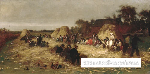 Johnson_Eastman_Corn_Husking_At_Nantucket