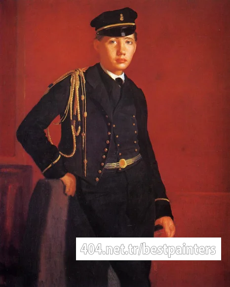 Degas_Edgar_Achille_De_Gas_in_the_Uniform_of_a_Cadet