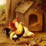 Hunt_Edgar_Chickens_Feeding