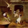 Hunt_Edgar_Pigeons_And_Puppies