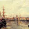 Petitjean_Edmond_A_Fishing_Village