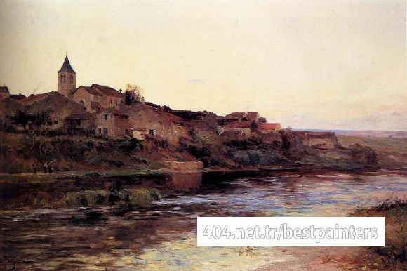 Petitjean_Edmond_A_French_River_Town
