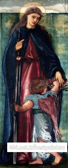 Burne_Jones_Sir_Edward_Coley_Saint_Dorothy