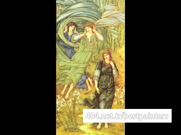 BURNE_JONES_Edward_Sponsa_de_Libano_detail_Walker_Art_Gallery_Liverpool