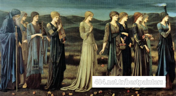 Burne_Jones_The_Wedding_of_Psyche_1895 1