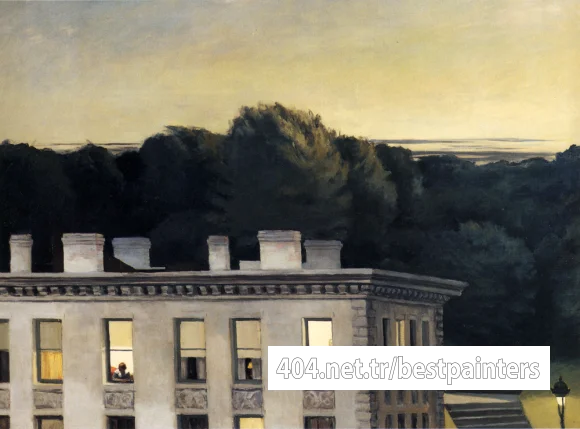 Hopper_Edward_House_At_Dusk