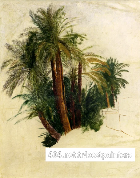 Lear_Edward_Study_Of_Palm_Trees