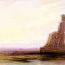 Lear_Edward_The_Plain_Of_Thebes_With_Two_Colossi
