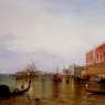 Pollentine_Alfred_Gondolas_On_The_Grand_Canal_In_Front_Of_The_Doges_Palace_Venice