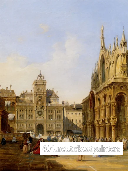Pritchett_Edward_A_View_Of_St_Marks_Square