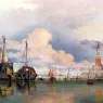 Cooke_Edward_William_The_Church_Of_The_Gesuati_And_Riva_Delle_Zattere