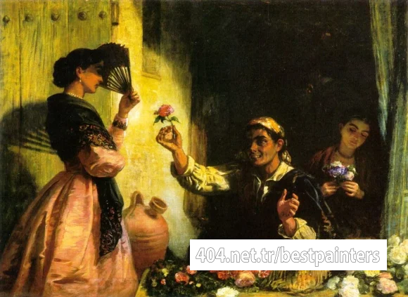 A_Spanish_Flower_Seller