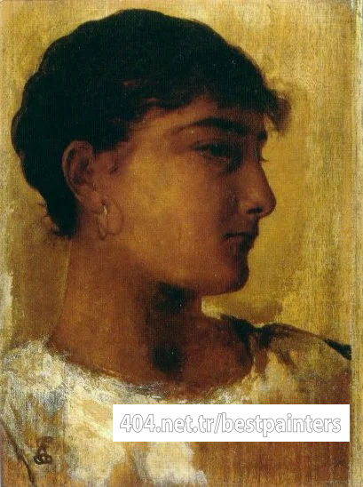Study_of_a_young_girls_head_another_view