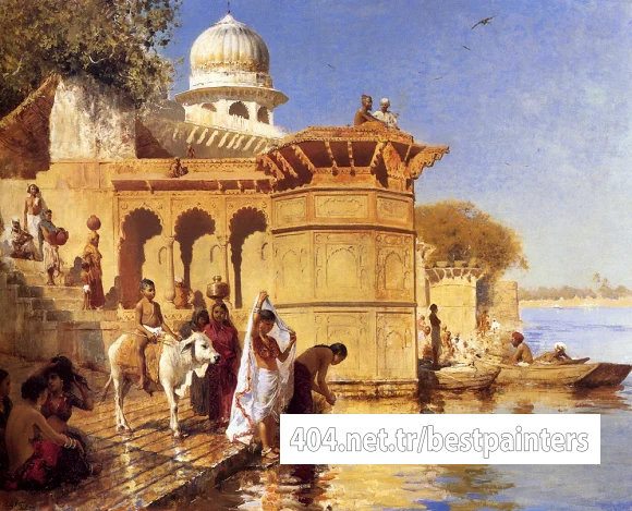 Weeks_Edwin_Along_The_Ghats_Mathura